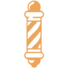 barber pole icon icon